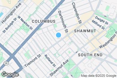 Map image of the property - 637 Tremont St