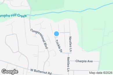 Map image of the property - 134 Trickle Dr