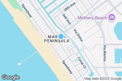 Map image of the property - 3116 Pacific Ave