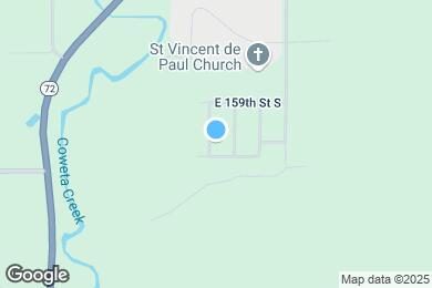 Map image of the property - 16003 S 294th E Ave