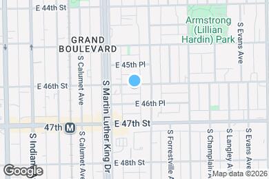 Map image of the property - 437 E 46th St