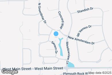 Map image of the property - 1224 Stradford Ct