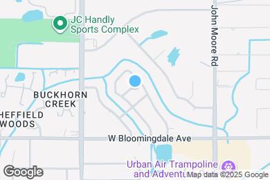 Map image of the property - 203 Donatello Dr