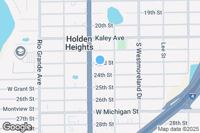 Map image of the property - 1242 23rd St