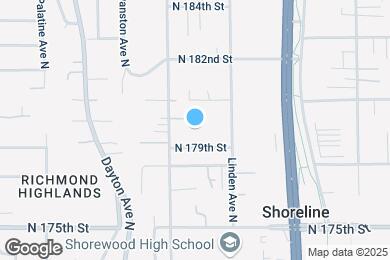 Map image of the property - 727 N 179th Pl