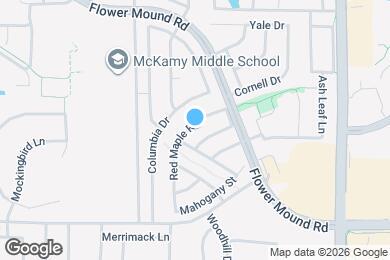 Map image of the property - 2332 Red Maple Rd