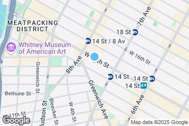 Map image of the property - 232 W 14th St