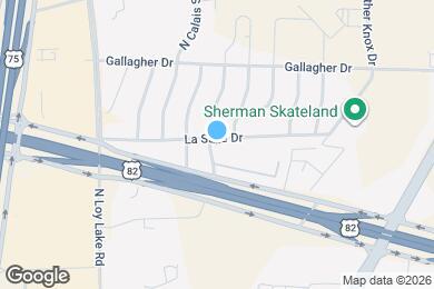 Map image of the property - 1302 La Salle Dr