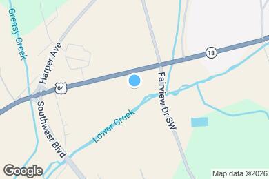 Map image of the property - 2025 Morganton Blvd SW