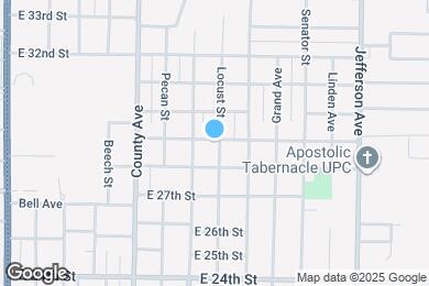 Map image of the property - 2823 Locust St