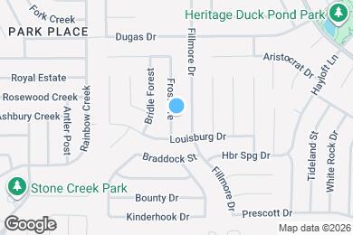 Map image of the property - 1062 Frost Fire