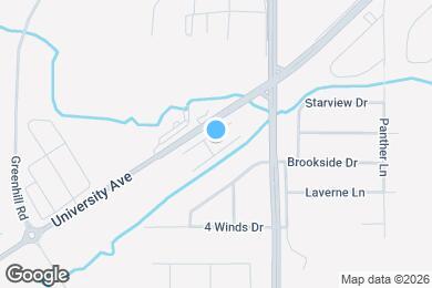 Map image of the property - Campus Court Apartments