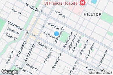 Map image of the property - 203 N DuPont St