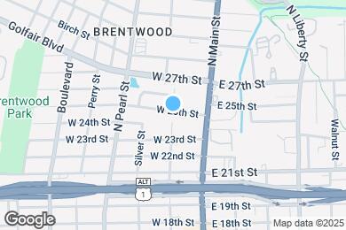 Map image of the property - 3376 N Laura St