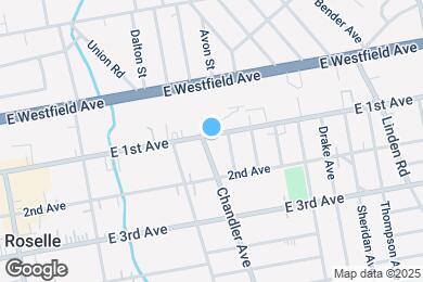 Map image of the property - 105 Chandler Ave