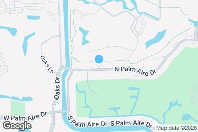 Map image of the property - 3121 N Palm Aire Dr