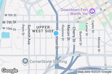 Map image of the property - 1020 Texas St