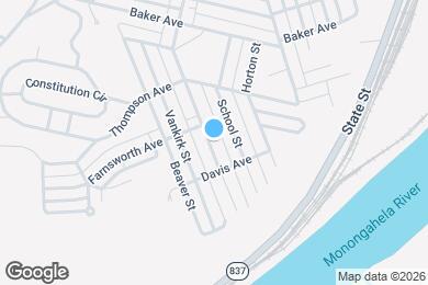 Map image of the property - 866 Miller Ave