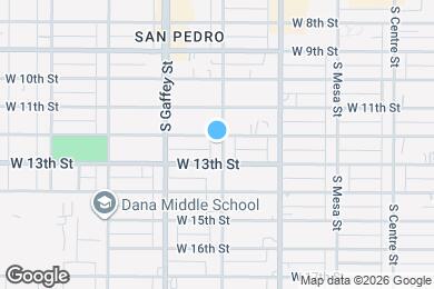 Map image of the property - 1209 S Grand Ave
