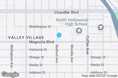 Map image of the property - 11865 W Magnolia Blvd