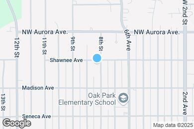 Map image of the property - 4040 8th St