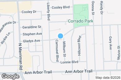 Map image of the property - 30721 Gladys Ave