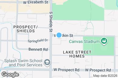 Map image of the property - 1305 Burton Ct