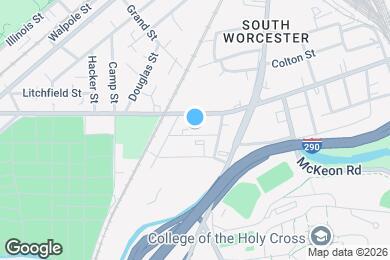 Map image of the property - 10 Cheever St