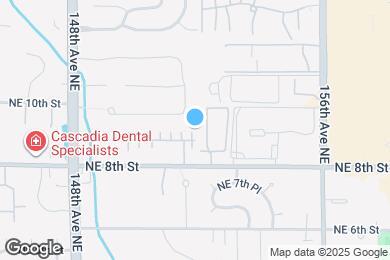 Map image of the property - 15150 NE 8th Pl