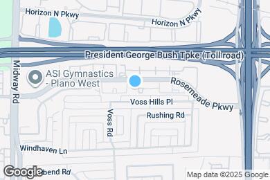 Map image of the property - The Willows on Rosemeade