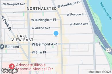 Map image of the property - 617 W Melrose St