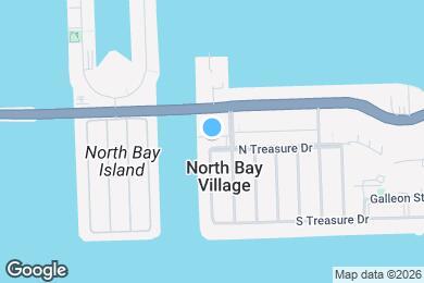 Map image of the property - 1455 N Treasure Dr