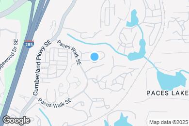 Map image of the property - Paces Ridge at Vinings