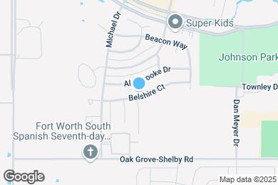 Map image of the property - 1905 Belshire Ct