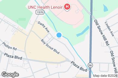 Map image of the property - 402 Darby Ave