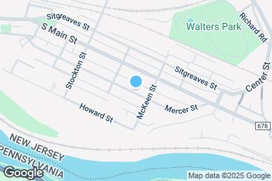 Map image of the property - 281 Mercer St
