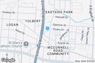 Map image of the property - 699 Dorgan Ave
