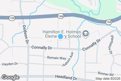 Map image of the property - 2484 Calvin Ave