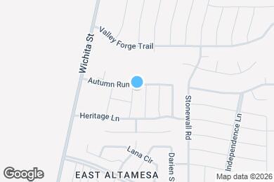 Map image of the property - 7205 Autumn Moon Dr