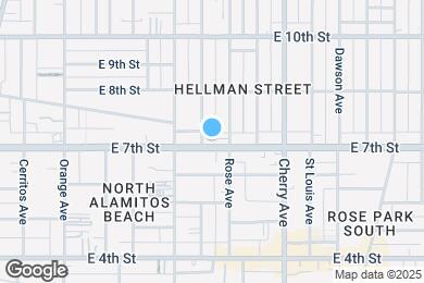 Map image of the property - 1715 E 7th St