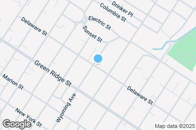 Map image of the property - 1702 Wyoming Ave