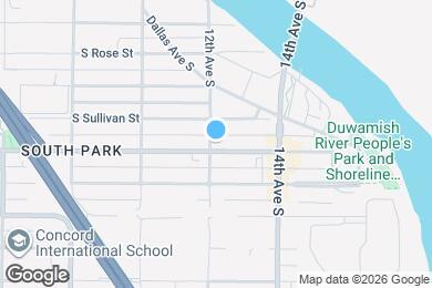 Map image of the property - 1202 S Cloverdale St