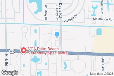 Map image of the property - 3549 Forest Hill Blvd