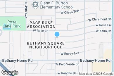 Map image of the property - 4647 W Keim Dr