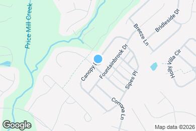 Map image of the property - 1041 Canopy Dr