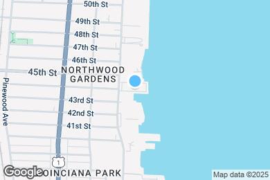 Map image of the property - 4500 N Flagler Dr