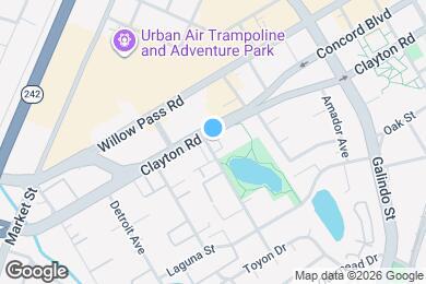 Map image of the property - 1790 Ellis St