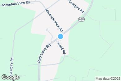 Map image of the property - 2496 Red Lane Rd