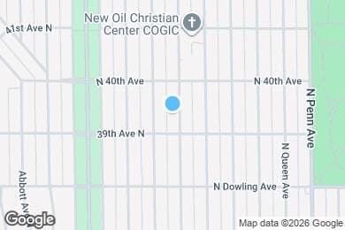 Map image of the property - 3923 Upton Ave N