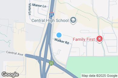 Map image of the property - 1532 Trent Ct